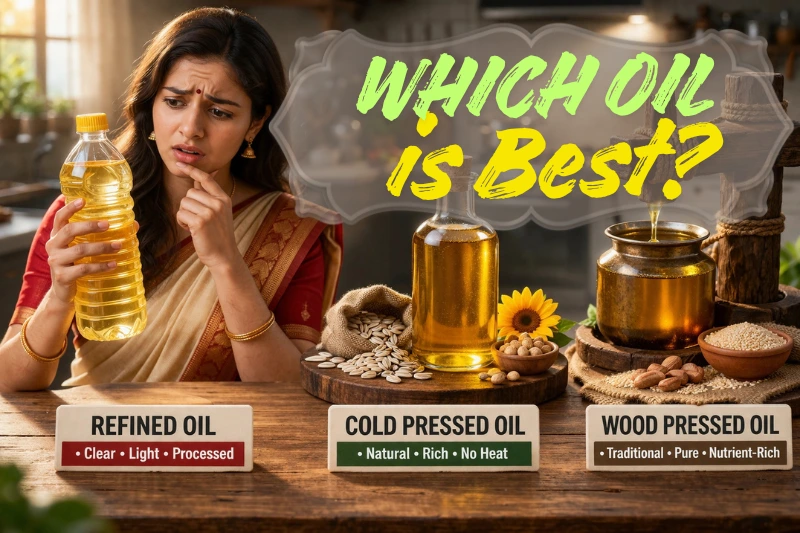 Best Cooking Oil in India – Which One is Healthy? (2026 Guide)