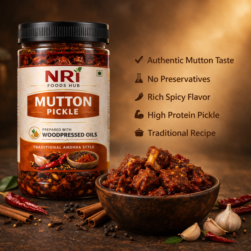 Andhra Style Mutton Pickle