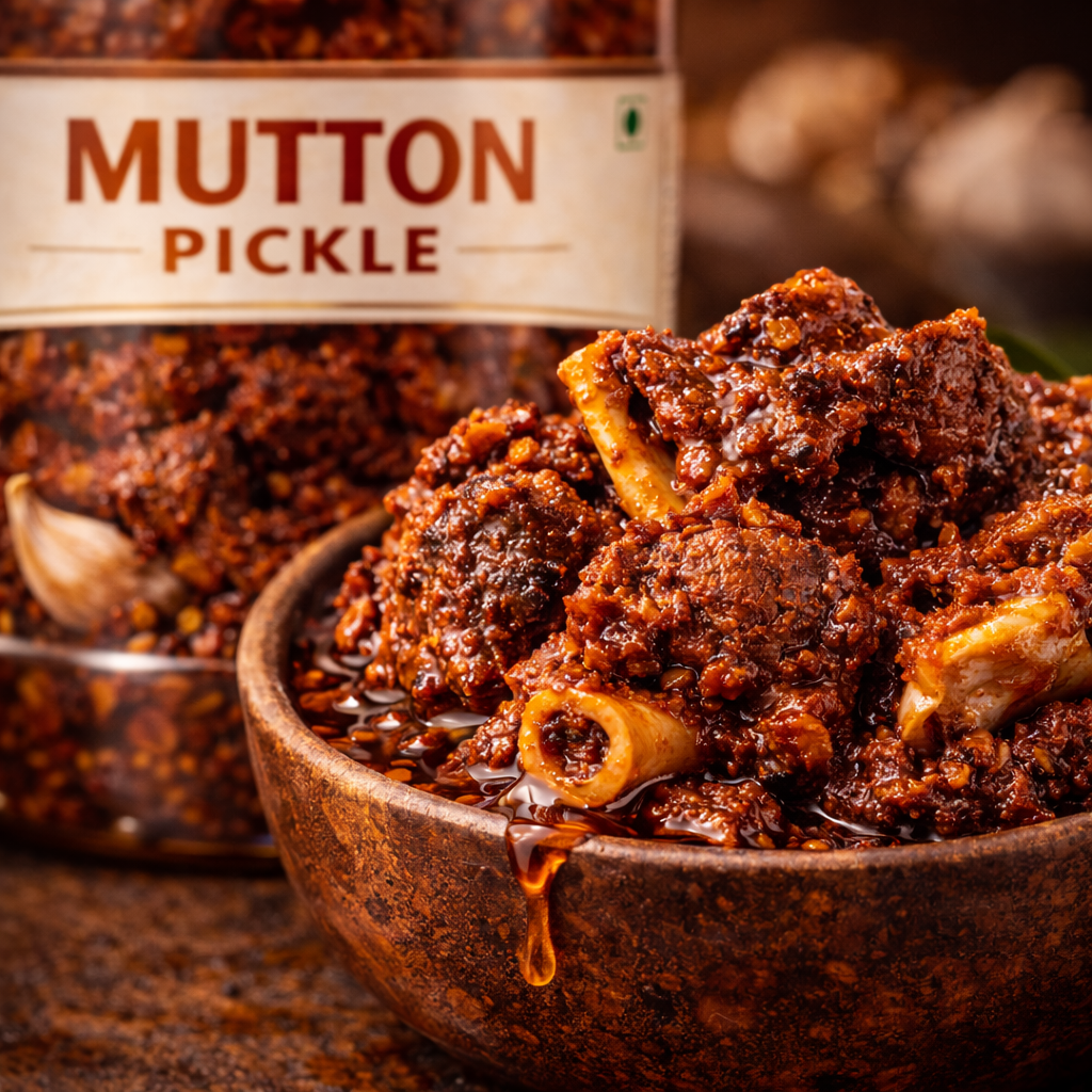 Andhra Style Mutton Pickle